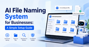 AI file management for businesses