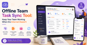 Offline Team Task Sync Tool