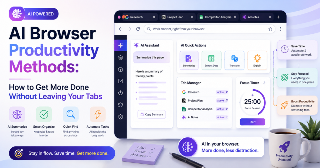 AI Browser Productivity Unlocked