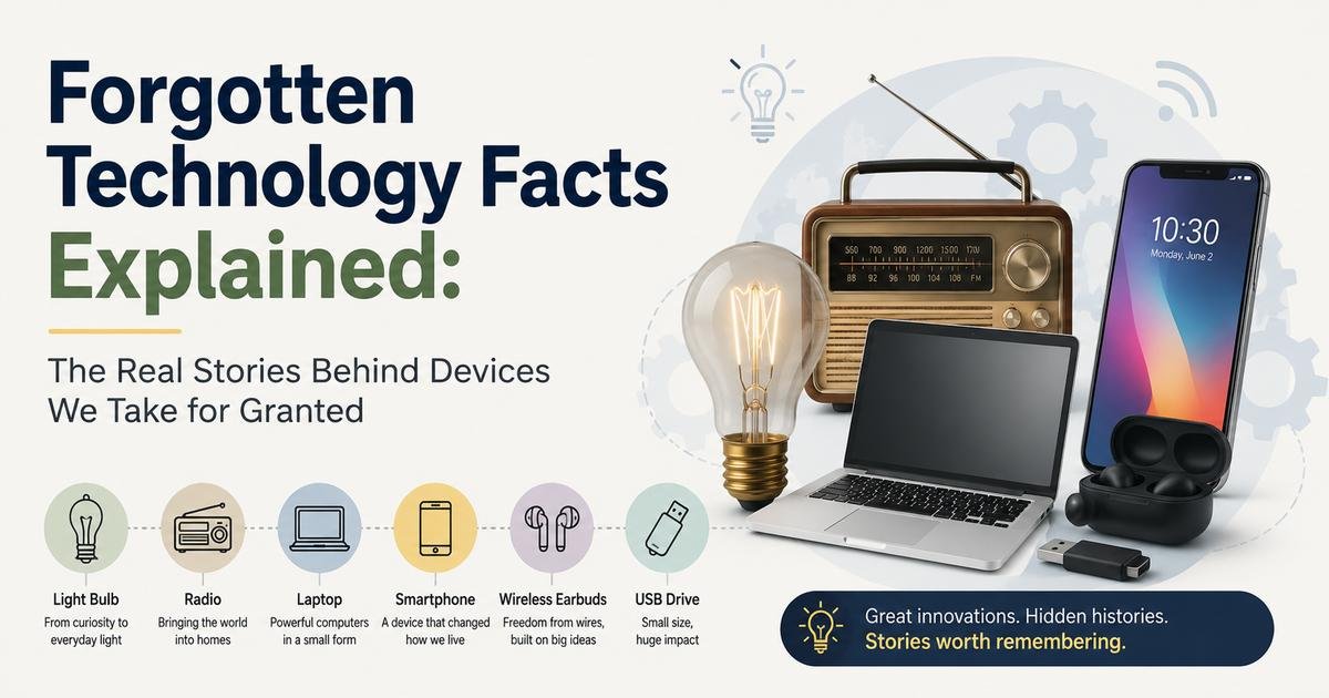 Forgotten Technology Facts Explained: The Real Stories Behind Devices