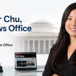 Jennifer Chu, MIT News Office writer in an editorial-style MIT News setting