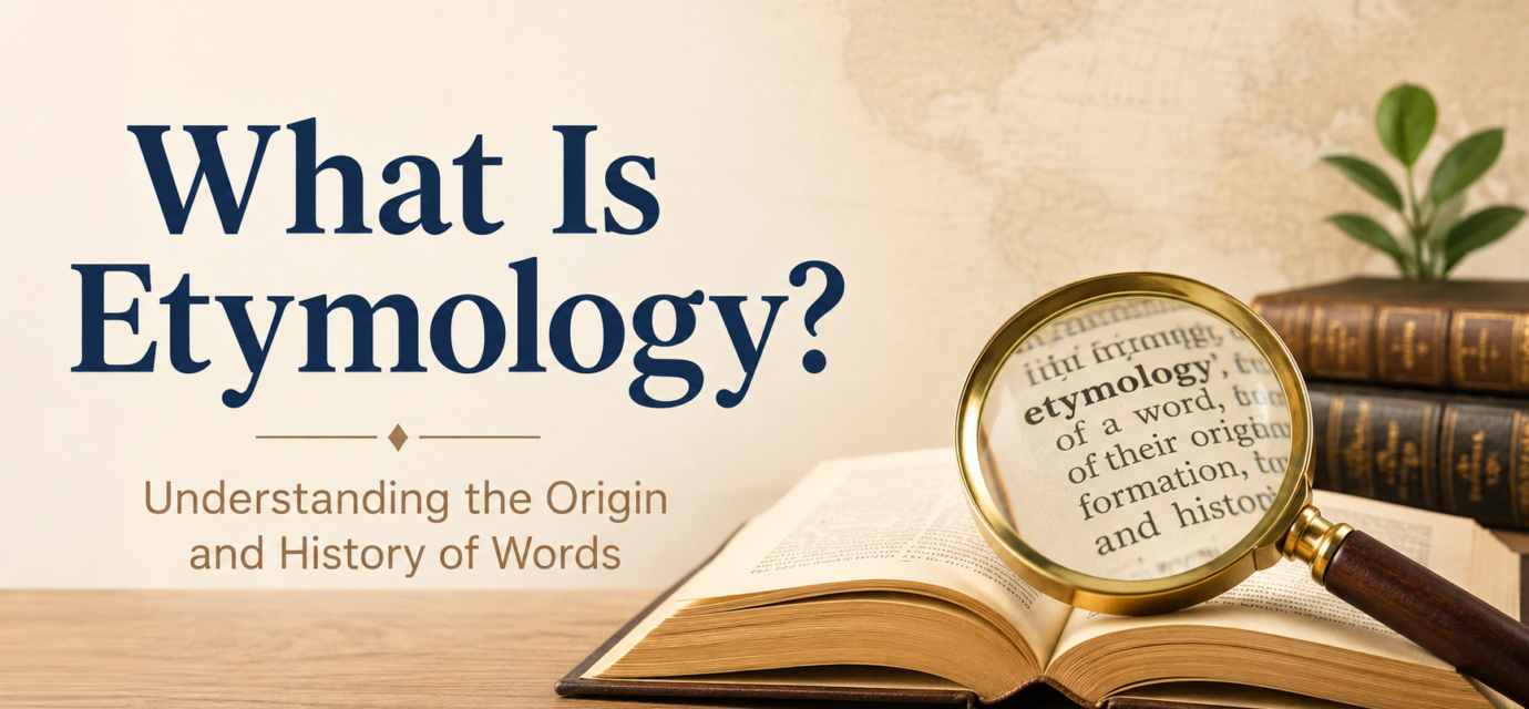 What Is Etymology? Understanding the origin and history of words
