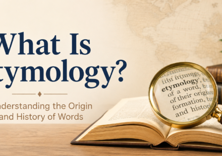 What Is Etymology? Understanding the origin and history of words